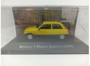 Renault . Mirage Zapatito Jaune - sans boite vitrine 1/43