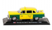 Divers . Checker A11/A12 Taxi San Francisco 1/43