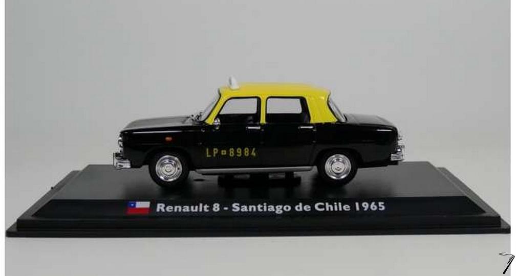 Renault . Taxi de Santiago du Chili 1/43
