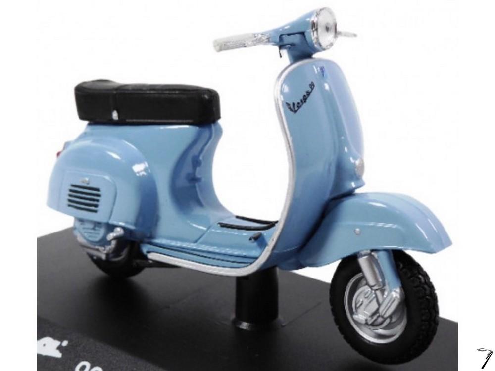 Vespa 90 Selle longue - bleu  1/18