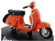 Vespa 75 Rouge orangé  1/18