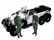 Mercedes . Benz G4 avec figurine 1/18