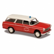 Peugeot . Voiture de Pompier 1/43
