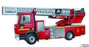 Iveco . 3181 - Camion de Pompier EPAN 1/50