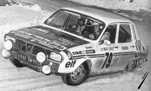 Renault R12 Gordini Rally Monte Carlo   1/43