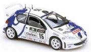 Peugeot 206 WRC Tour de Corse  1/18