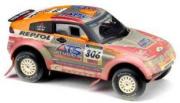 Mitsubishi Pajero 1er Dakar avec sable  1/18