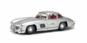 Mercedes . Gullwing argent 1/43