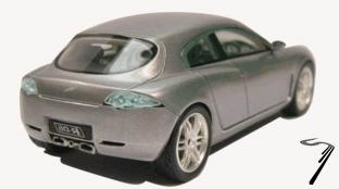 Jaguar RD 6 grey 6 Grey 1/43