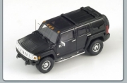 Hummer . H3 noir 1/43