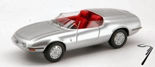 Simca . Abarth 1000 GT Spider Pininfarina 1/43