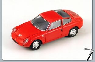Simca . Abarth 1300 rouge 1/43