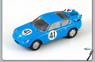 Simca Abarth Corse 1300 #41 24h Le Mans  1/43