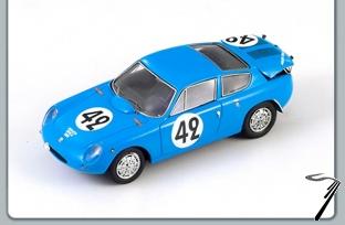 Simca Abarth 1300 #42 24h Le Mans Oreiller Spychiger  1/43