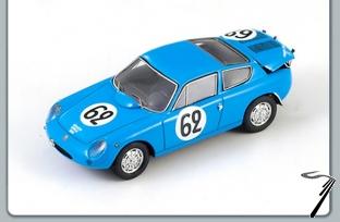 Simca Abarth 1300 #62 24h Le Mans   1/43