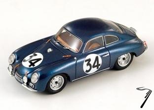 Porsche 356 A #34 13th 24H Le Mans   1/43
