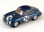 Porsche 356 A #34 13&egrave;me 24H Le Mans   1/43