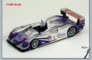 Audi R8 #8 5th 24H Le Mans  1/18