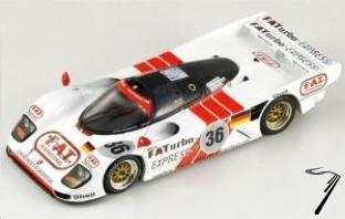 Porsche 962 Dauer 1er 24H Le Mans  1/18