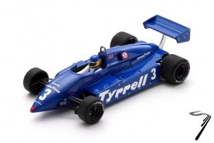 Tyrrell 011 - 4me GP Allemagne  1/43