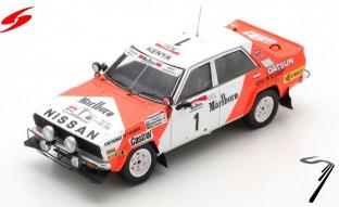 Datsun Violet GT 1er Safari rallye  1/43