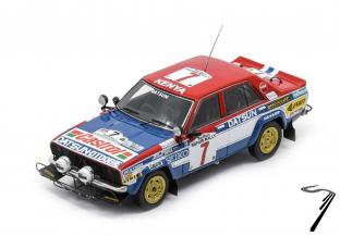 Datsun Violet GT 1er Safari rallye  1/43