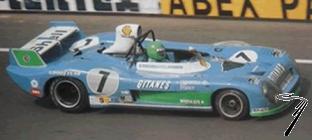 Matra Simca #7 1st 24h Le Mans  1/87