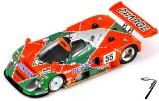 Mazda 787 B #55 1er 24h Le Mans  1/87