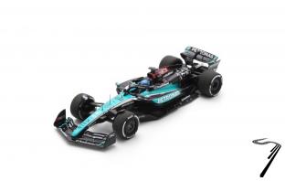 Mercedes W15 - 4eme GP Singapour - Dcoration Emeraude Petronas  1/43