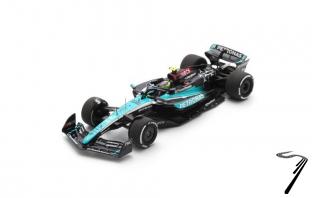 Mercedes W15 - 6eme GP Singapour - Dcoration Emeraude Petronas  1/43