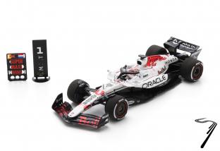 Red Bull RB21 - 1er GP Japon - Dco blanche Honda - Avec Pitboard 
