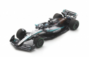 Mercedes W16 D&eacute;co &eacute;toiles oranges - 10eme GP Grande Bretagne  1/43