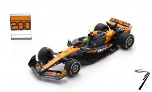 Mac Laren MCL39 1er GP Hongrie - avec pitboard  1/43