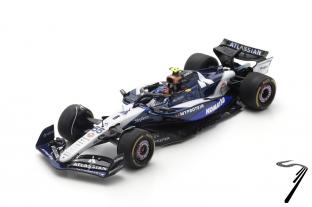 Williams FW47 - 3eme Sprint Race GP USA Austin - D�co robe bleu et blanche Atlassian  1/43