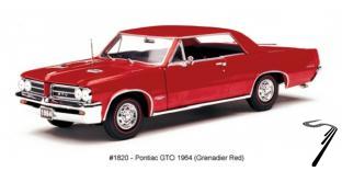 Pontiac GTO Red Red 1/18