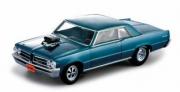 Pontiac . bleu 1/18