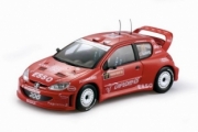 Peugeot 206 1er Rally Sweden  1/18