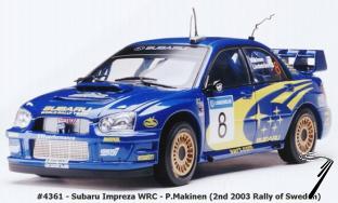 Subaru Impreza Sweden Rally  1/18