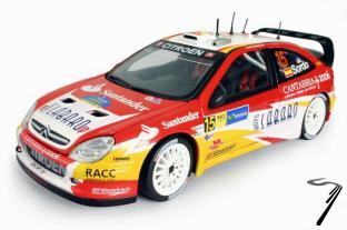 Citroen Xsara WRC Rally Espana  1/18
