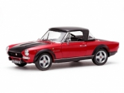 Fiat . Spider CSA red / black 1/18