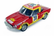 Fiat 124 Abarth N&deg;38 East African Safary  1/18