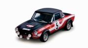 Fiat 124 Abarth 7i&egrave;me Rallye Monte Carlo  1/18