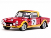 Fiat 124 Abarth - 2ième rallye Monte Carlo 1/18