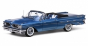 Pontiac . convertible metalic blue 1/18