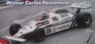 Williams FW07B Ford 1er GP Monaco - kit  monter  1/43