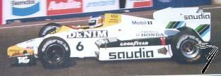Williams FW09 Honda 1st USA/Dallas GP  1/43