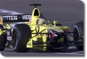 Jordan Honda EJ11 GP USA Jean Alesi 200&egrave;me Grand Prix  1/43
