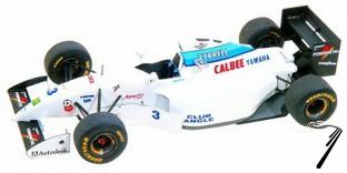 Tyrrell 22 YAMAHA British G.P.  1/43