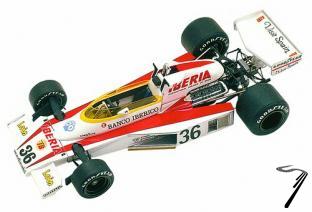Mac Laren M23 FORD Austrian / Spanish G.P. De villota  1/43