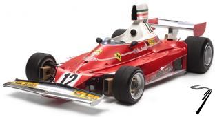 Ferrari 312T avec photo d�coupe  1/12